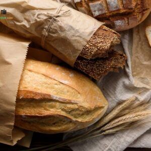 In túi giấy bánh mì