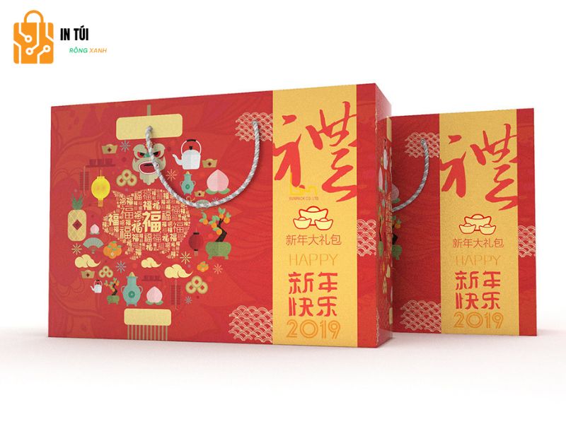 Màu sắc túi đựng quà Tết