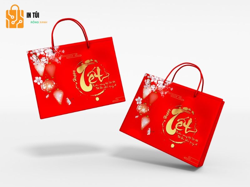 Mẫu túi giấy đựng quà tết số 1