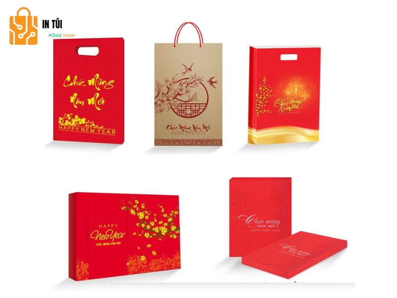 Mẫu túi giấy đựng quà tết số 4