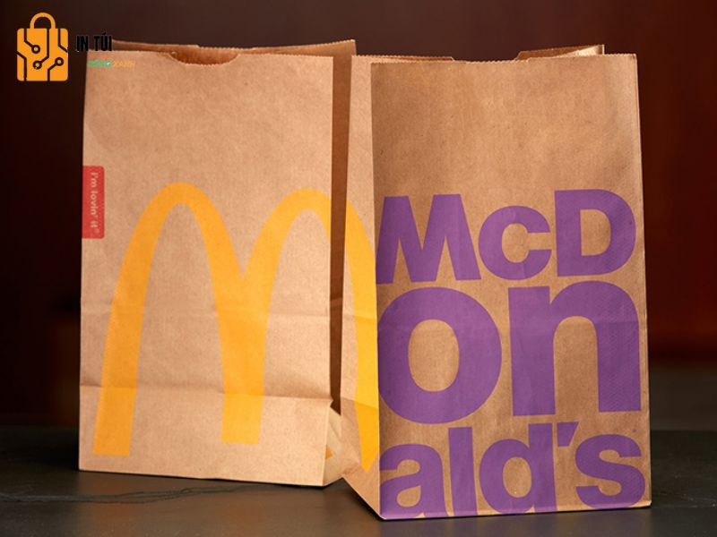 Túi giấy đựng gà rán tiện lợi