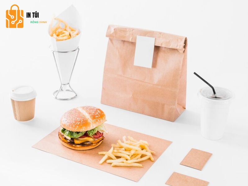 Mẫu túi đựng gà rán số 1