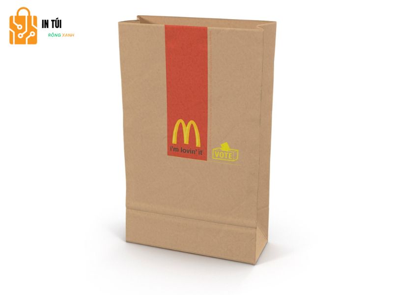 Mẫu túi đựng gà rán số 2